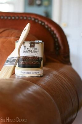 How to Paint Leather Furniture