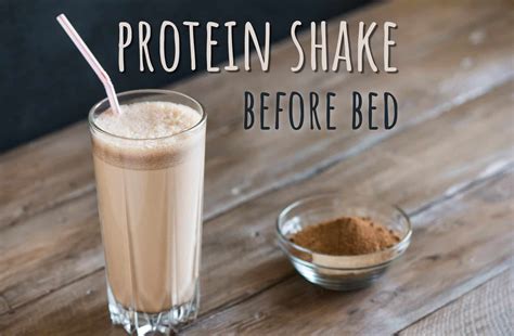 Is a Protein Shake Good Before Bed? Exploring the Nighttime Nutrition Debate